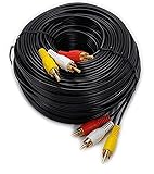 iMBAPrice (75 Feet) Long 3RCA Composite Video Audio