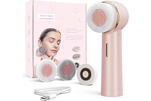 AFEIOFT Double Directional Rotating Teenage Cleansing Brush, deep Pore Cleaning Rechargeable Waterproof Cleansing Brush, Trendy Stuff Christmas Gifts/Stocking Stuffer​