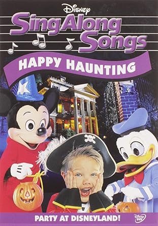 Amazon Com Disney S Sing Along Songs Happy Haunting Sing Along Songs Happy Haunting Movies Tv