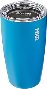 MiiR Insulated Tumbler with Press-on Lid for Coffee, Tea and Car Cup Holder Compatible