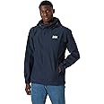 Helly Hansen Men's Dubliner Jacket Waterproof, Windproof, Breathable Shell Rain Coat with Packable Hood