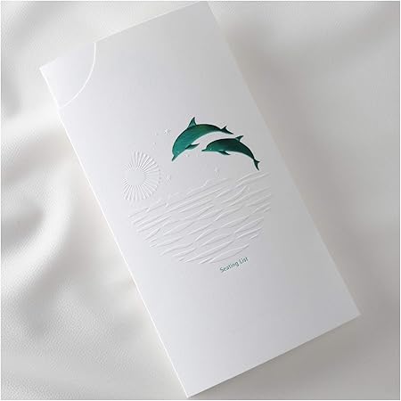 Amazon 結婚式席次表 ドルフィンアーチ イルカ ウエディング 手作りキット 印刷なし 5名分入り 席次表 文房具 オフィス用品