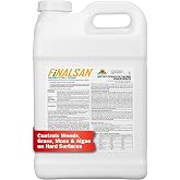 Finalsan Total Vegetation and Weed Killer Concentrate 2.5 Gallon for Weed | Kills Grass, Moss &amp; Algae Herbicidal Soap Covers up to 10000 Square Feet &amp; Makes up to 15 Gallons of RTU Spray