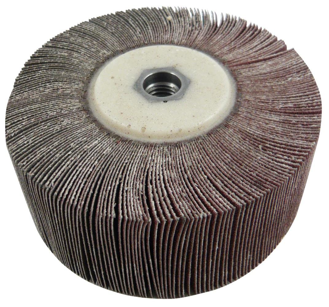 CALFLEX RN12050M14.150 - Ruedas mil hojas para amoladoras angulares RN M14 (Ø Ext. 120 mm; Espesor 50 mm; Núcleo M14 mm; Grano 150)