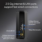 NETGEAR Nighthawk Tri-Band WiFi 7 Router RS300 9.3 Gbps 2.5G NIC view 5
