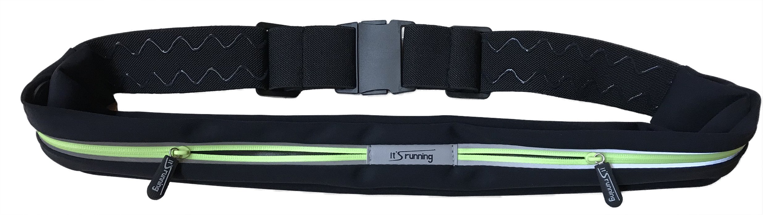 It's running Double Smart Running Belt Waist Bag – Black/Yellow, One Size