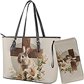Sannovo Womens Wallet and Purse Set Tote Bag Hobo Shoulder Handbag with Matching Purse Pu Leather Top Handle Handbag