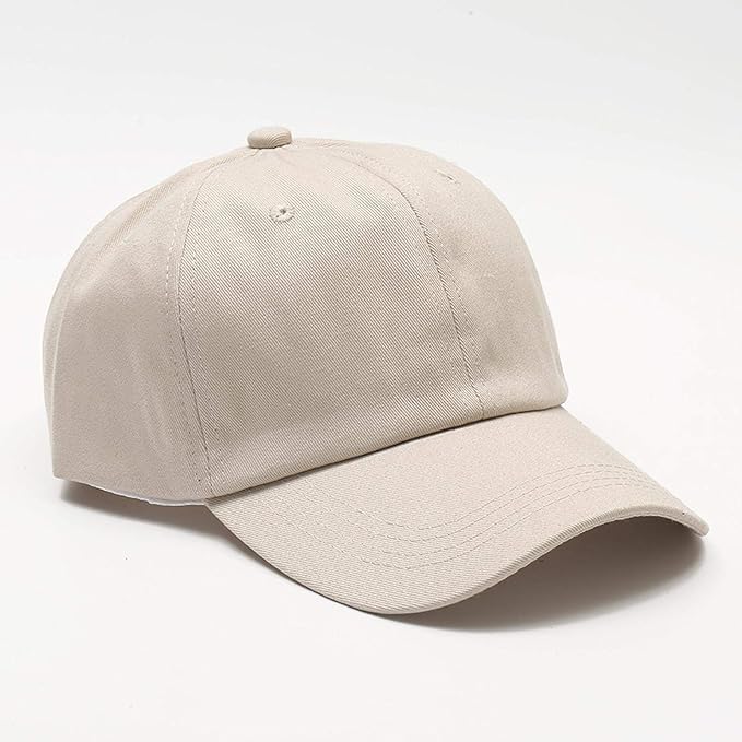 Soft Solid Color Baseball Cap, Cotton Adjustable Baseball Cap, A Must