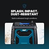 UEME 5W Rugged DAB+/FM Cordless Work Site Radio Bluetooth 6000mAh view 9