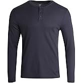 Lucky Brand Men's Thermal Long Sleeve Waffle Knit Henley Shirt