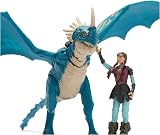 Dreamworks Dragons Deadly Nadder & Astrid Action Figures Viking Rider Duo view 3