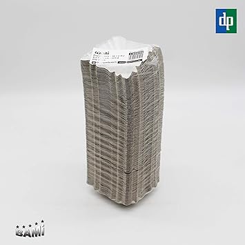 BAMI EINWEGARTIKEL 250-2000 Stück Pappschale 39KU Dipschale Snackschale Schale Weiß Pappe 9x9x3cm (250)