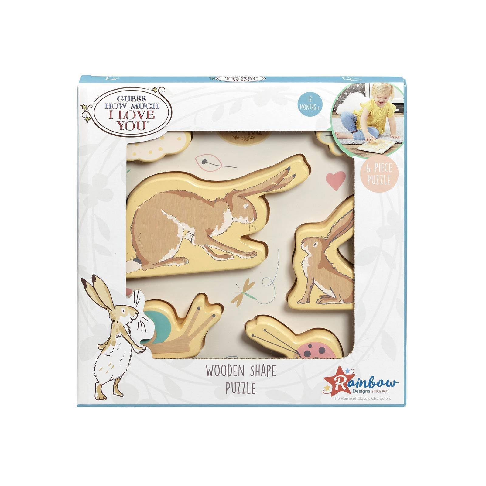 GHMILY Wooden Shape Puzzle