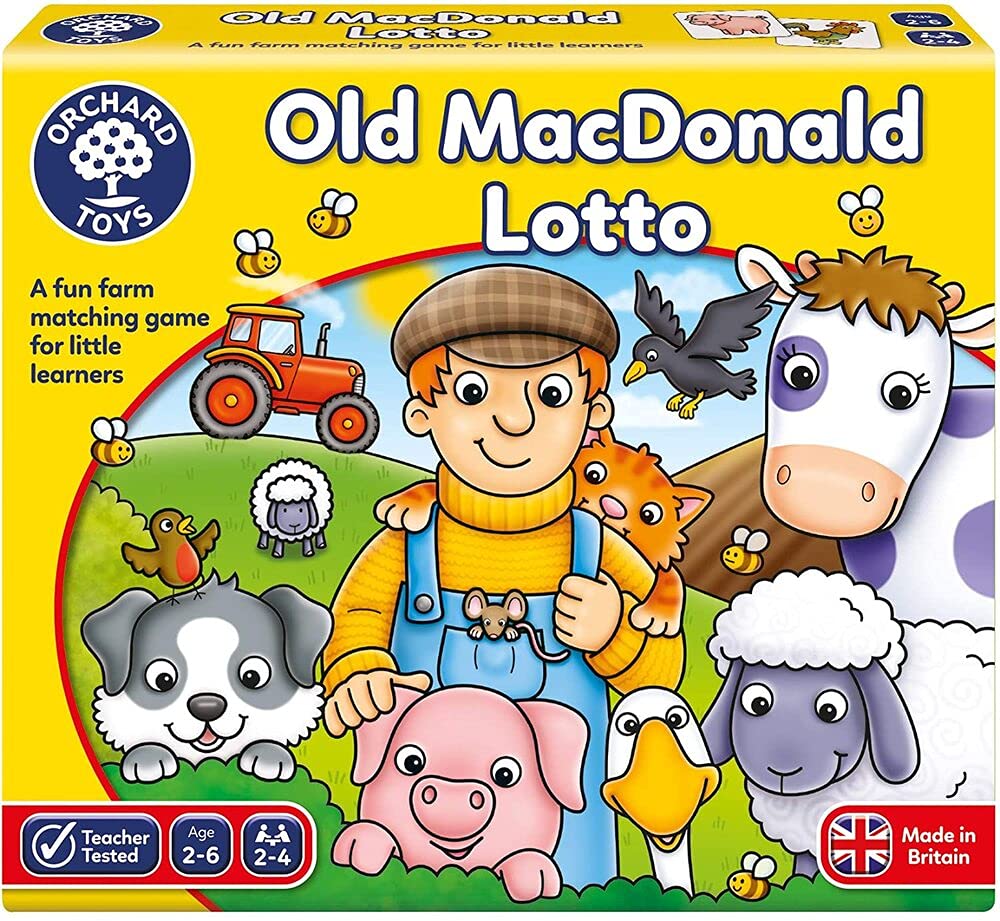 Orchard Toys Old Macdonald Lotto