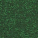 Silver Lined Green Matte Miyuki 11/0 rocailles glass seed beads 24 grams