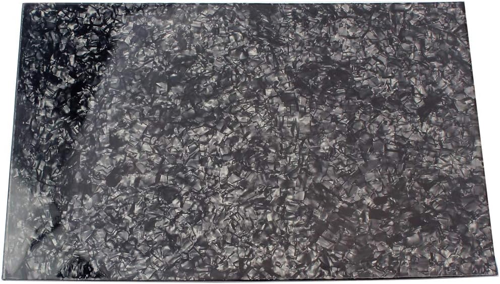 Alnicov 44X29Cm Black Pearl Acoustic Guitar Self Adhesive Scratch Plate Sheet Pickguard Material Sheet