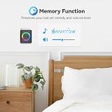 TECKNET Wireless Doorbell IP65 400m Range 60 Chimes 5 Volume RGB Light view 7