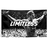 Schwarzenegger Flag - Limitless 3x5 Ft Funny Flag Inspirational Banner for Office Gym Wall Decor