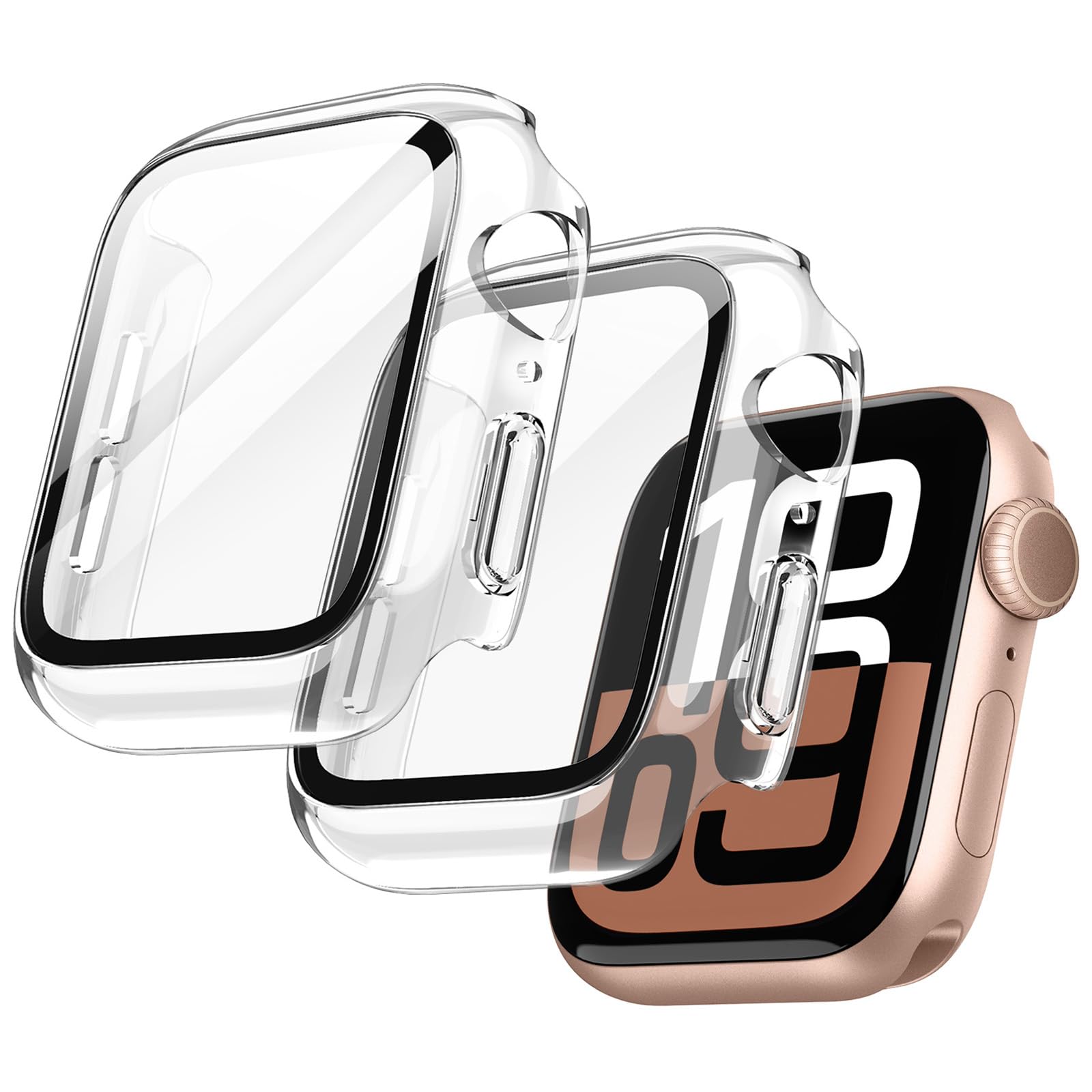 JETech Case with Screen Protector for Apple Watch