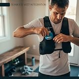 FITLY Soft Water Bottle, Collapsible Flask for Running, Hiking, Cycling view 2