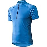 INBIKE Men's Cycling Jerseys Moisture Wicking Short Sleeve Quick Dry Bike Jersey Long Sleeve Running Tops Breathable