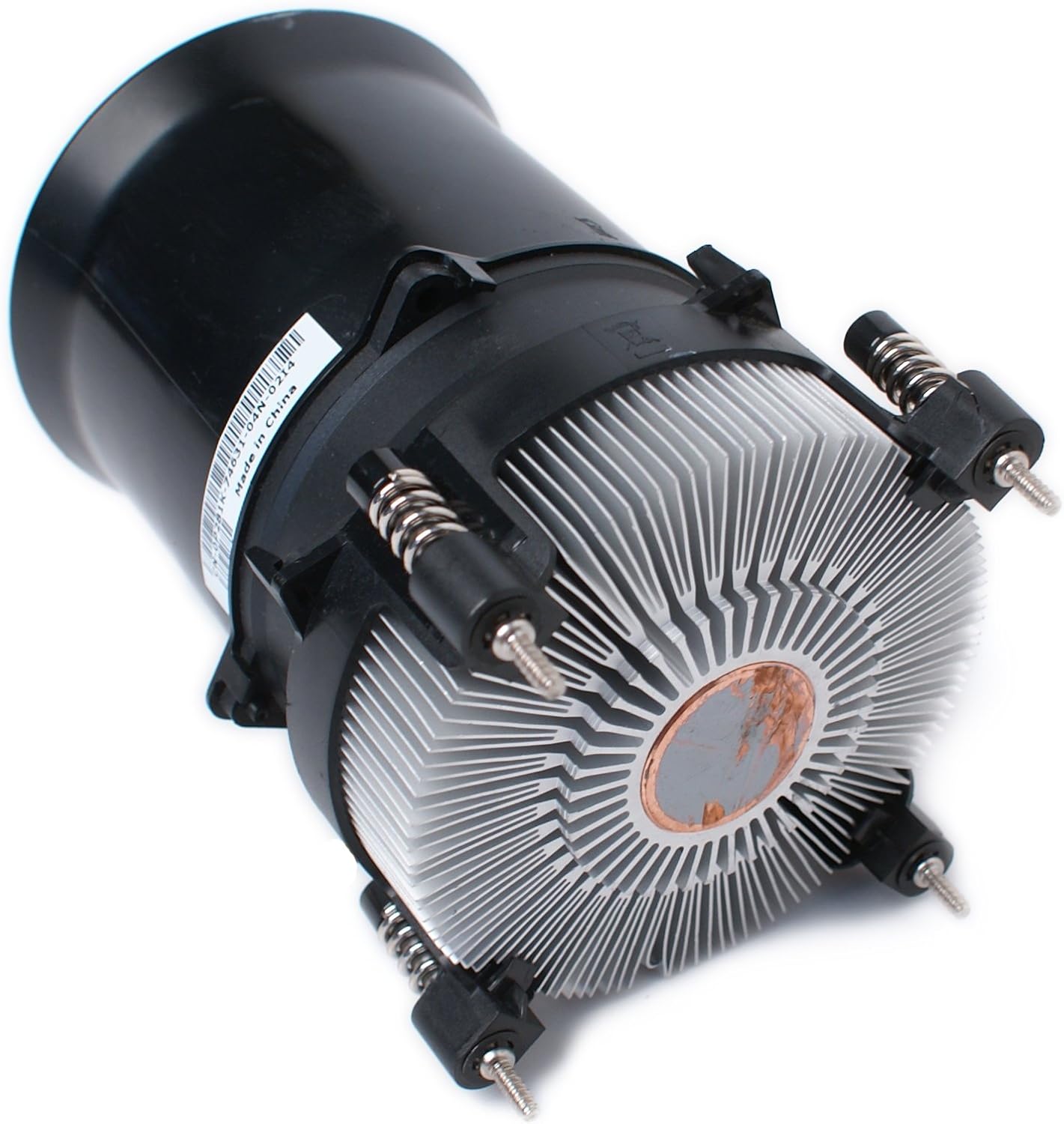 Amazon Com Dell Genuine P281k Heatsink Cpu Cooling Fan Cylinder Shroud Assembly For Xps 435 435t 700 730x 9000 Desktop Dt Systems Computers Accessories