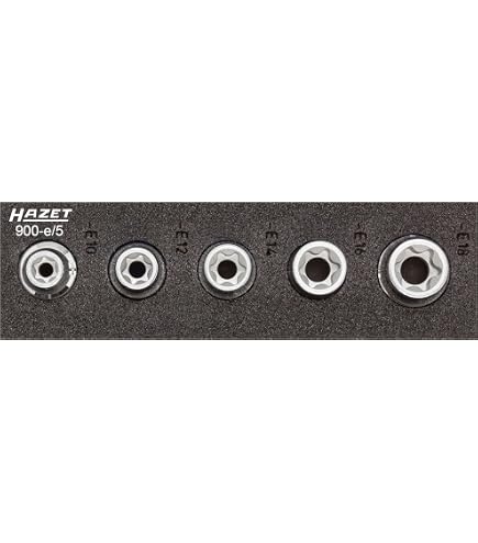 HAZET 163-251/14 Torx Profile Tool Set - CVD-TIN Coated - Amazon.com
