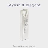 Integral 64GB USB 2.0 Flash Drive Arc Metal Casing Keyring Capless Memory Stick view 2