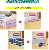 Opaza Vacuum Storage Bag Medium 80x60 cm 3 Pack Airtight Space Saver view 2