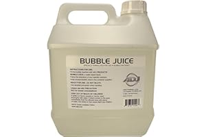 ADJ BUB/G Bubble Juice - 4 Litres - Original Version - Designed for Bubble Machine - Water Based Liquid - Perfect For Kids or