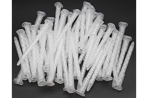 INFINITEADHERE Epoxy Tubes Static Mixer Nozzle for 50ml Adhesive Cartridges, 1:1 & 1:2 Ratio, 50 Pieces