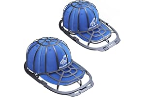Eiito Hat washer for Washing machcine, 2 Pack Hat Cleaner for Baseball Caps Hat Shaper for Dishwasher - Hat Cage Rack Frame fit Adult and Children Wash Caps
