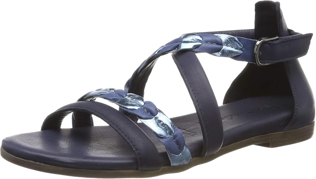 navy blue gladiator sandals