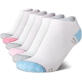 Nautica Womens Low Cut Socks - 6 Pack Breathable Cushioned Athletic Performance No Show Socks for Women (Sizes: 4-10)