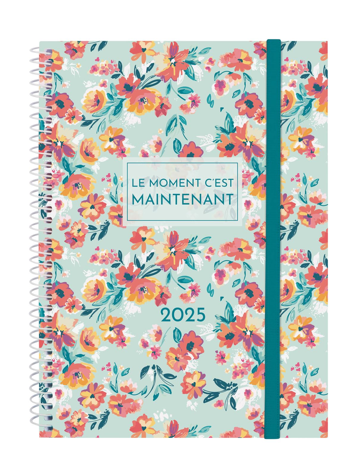 Finocam Spiral Design Collection 2025 Week on 1 Page Horizontal Presentation January 2025 – December 2025 (12 months) Now French — image 1