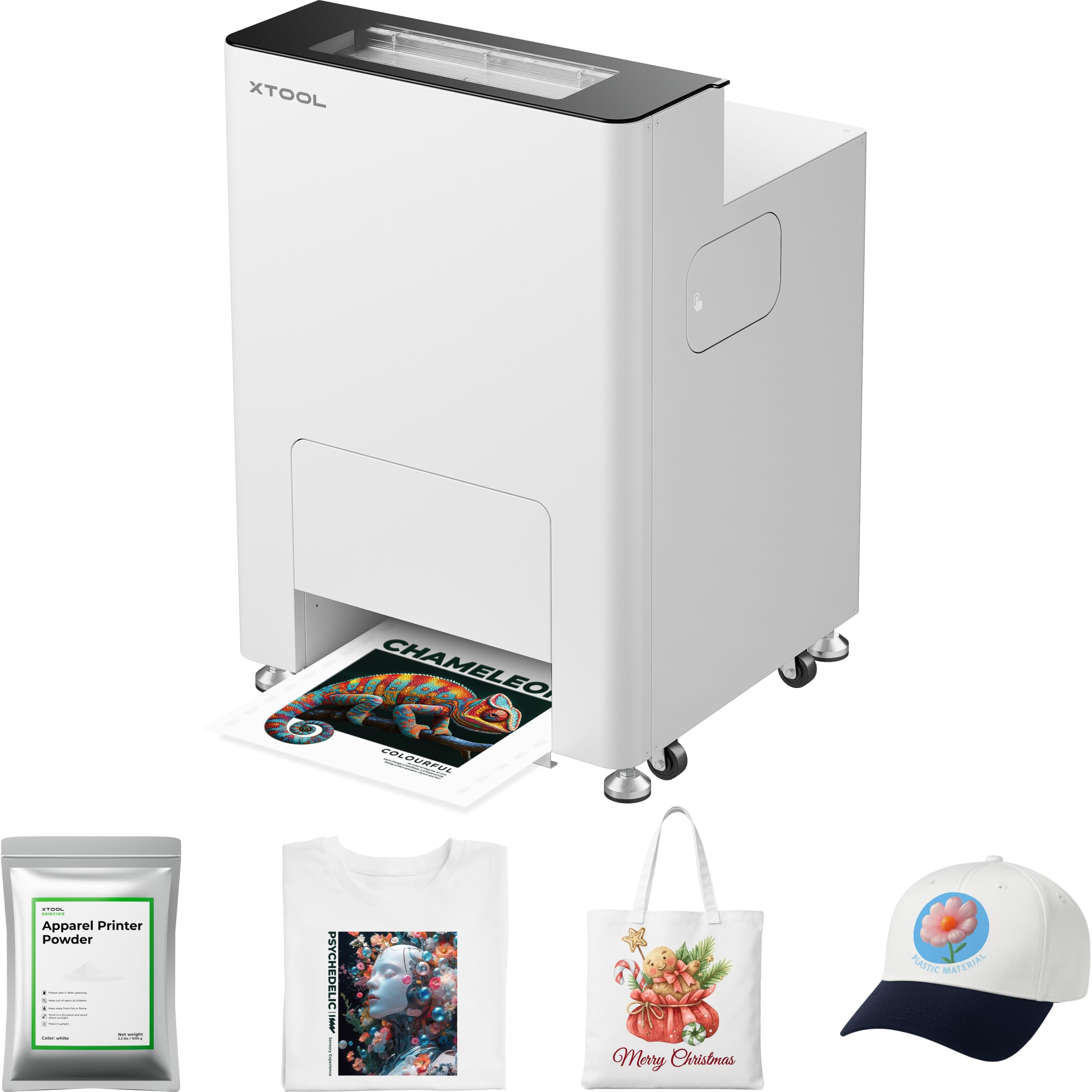 Photo 1 of **PARTS ONLY** xTool OS1 Automatic Shaker Oven with Auto Powdering, Curing, and Film Cutting for DTF Transfers, Compact & User-Friendly Design (Compatible Apparel Printer ONLY)