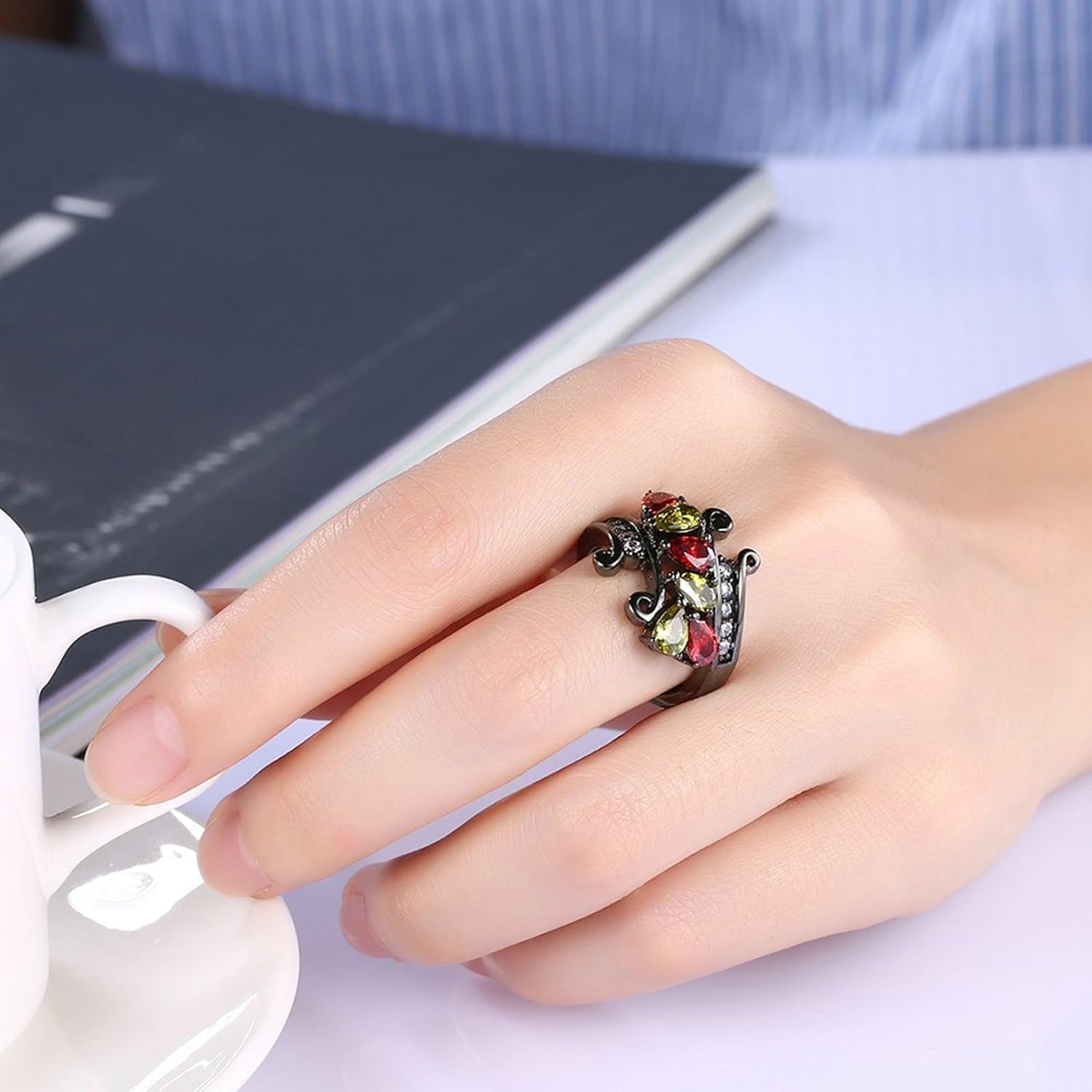 Amazon Amdxd ジュエリー レディース リング ゴールドメッキ 結婚指輪 カラフル ウォータードロップ レット 藤デザイン Usサイズ6 女性 リング 通販 Amazon Amdxd ジュエリー レディース リング ゴールドメッキ 結婚指輪 カラフル ウォータードロップ レット 藤デザイン Usサイズ6 女性 リング 通販