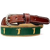 StadiumSpot Web Leather Mens Belt