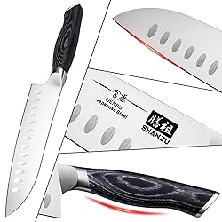 SHAN ZU 7 Inch Japanese Chef Knife, Professional