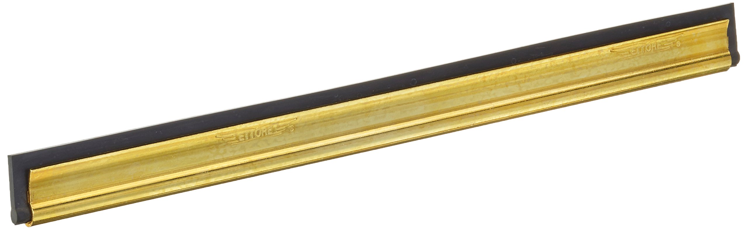 Maya Professional Tools 1127 Brass Rod With Rubber Plus Side Clips, 0.82', 25 cm, Ettore Glass-Cleaning