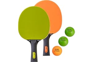 STIGA Pure Color Advance Performance-Level Table Tennis Racket (Yellow)