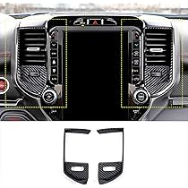 Carbon Fiber Dashboard Side Air Vent Ac Outlet Cover Trim Fo | Cuotas Sin Interés - Foto 3