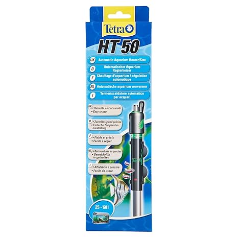 Tetra HT Reglerheizer, leistungsstarker Aquarienheizer zur Abdeckung unterschiedlicher Leistungsstufen mit Temperatureinstell