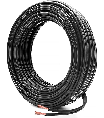 Ghost Controls Niederspannungskabel 16 AWG, 2-Leiter (rot/schwarz) – 100 M, Für Torantriebe & Solaranlagen