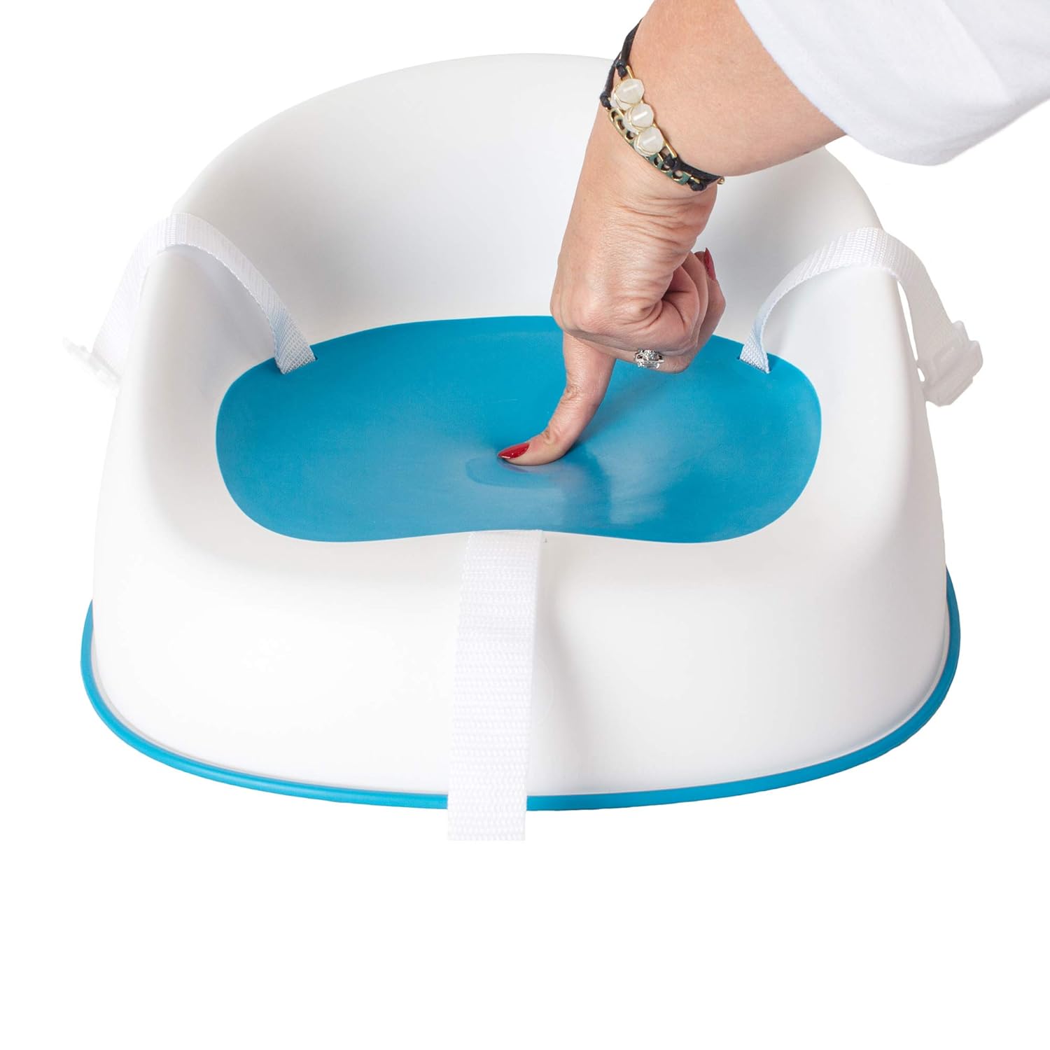 Prince Lionheart Squish Booster Seat, Berry Blue, 3-Point Harness and Dual-Strap System, Easy to Wipe Clean, and Lightweight : Baby