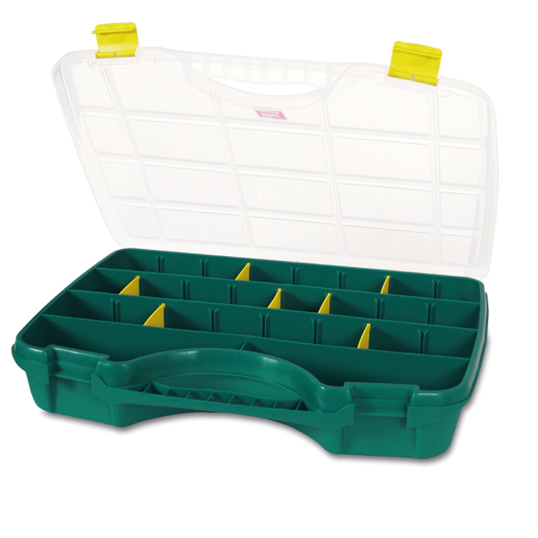 tayg 24009 Organiser case with Movable dividers mod. 24-26, Green