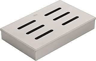 RÖSLE Räucherbox, Edelstahl 18/10, für Smoker, Holzkohle- und Gasgrills