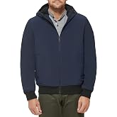 DOCKERS Men's Softshell Sherpa Lined Bomber Jacket (Standard and Big &amp; Tall)