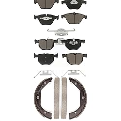 Transit Auto Front Rear Ceramic Brake Pads And