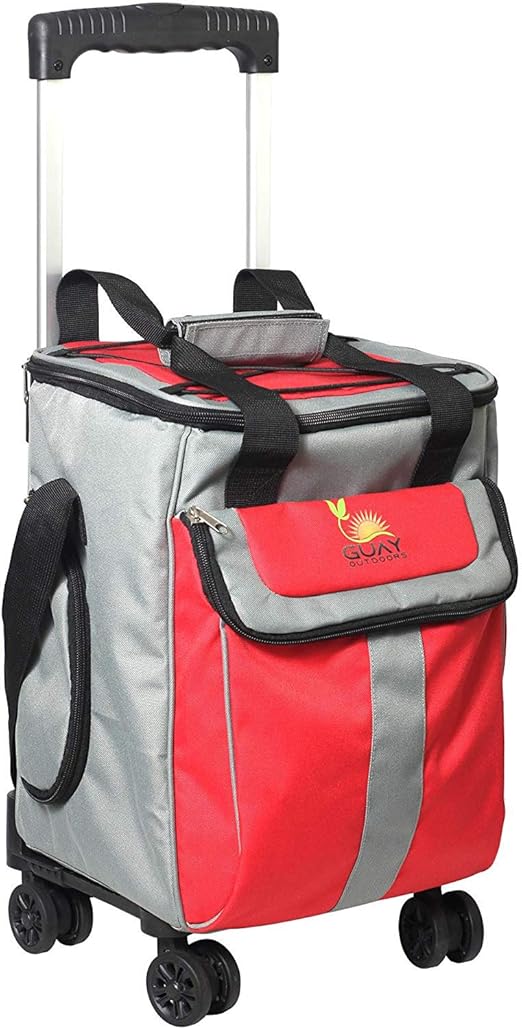 wheeled picnic cooler trolley bag
